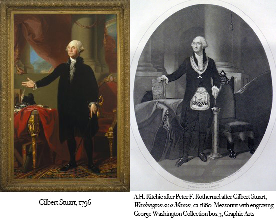 Gilbert Stuart painting comparison