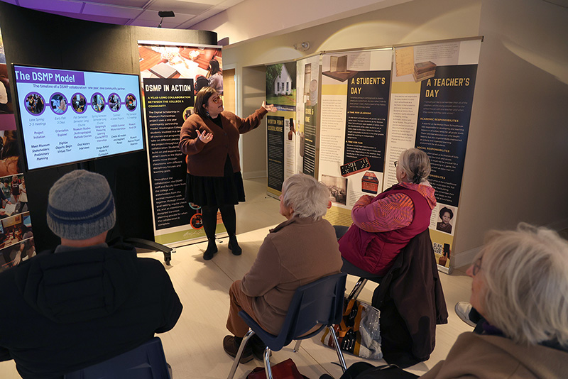 Sara Clark-DeReza Teaching about Kent County History